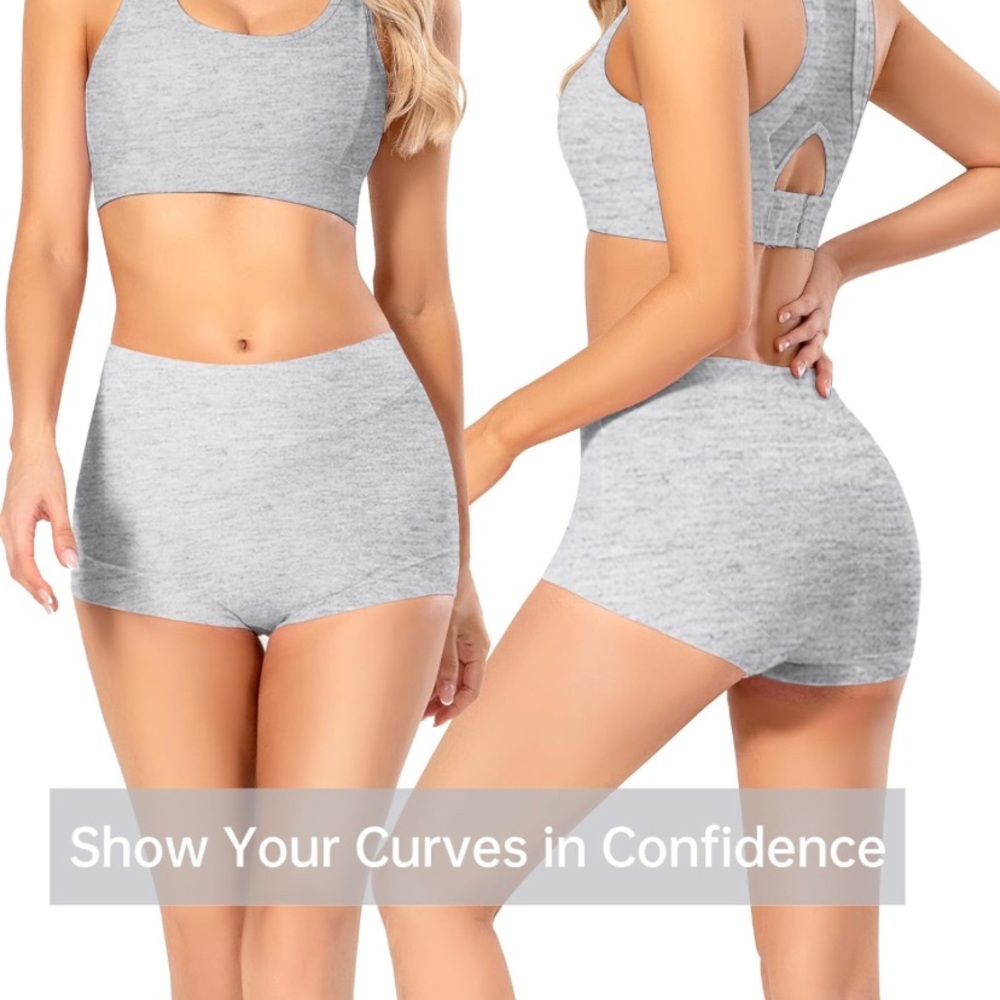 ✨High quality ✨MigbBoy Shorts Underwear for Women

Pack(3gray+2black)